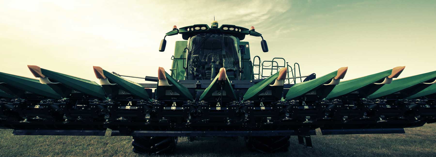 Corn Head on Combine